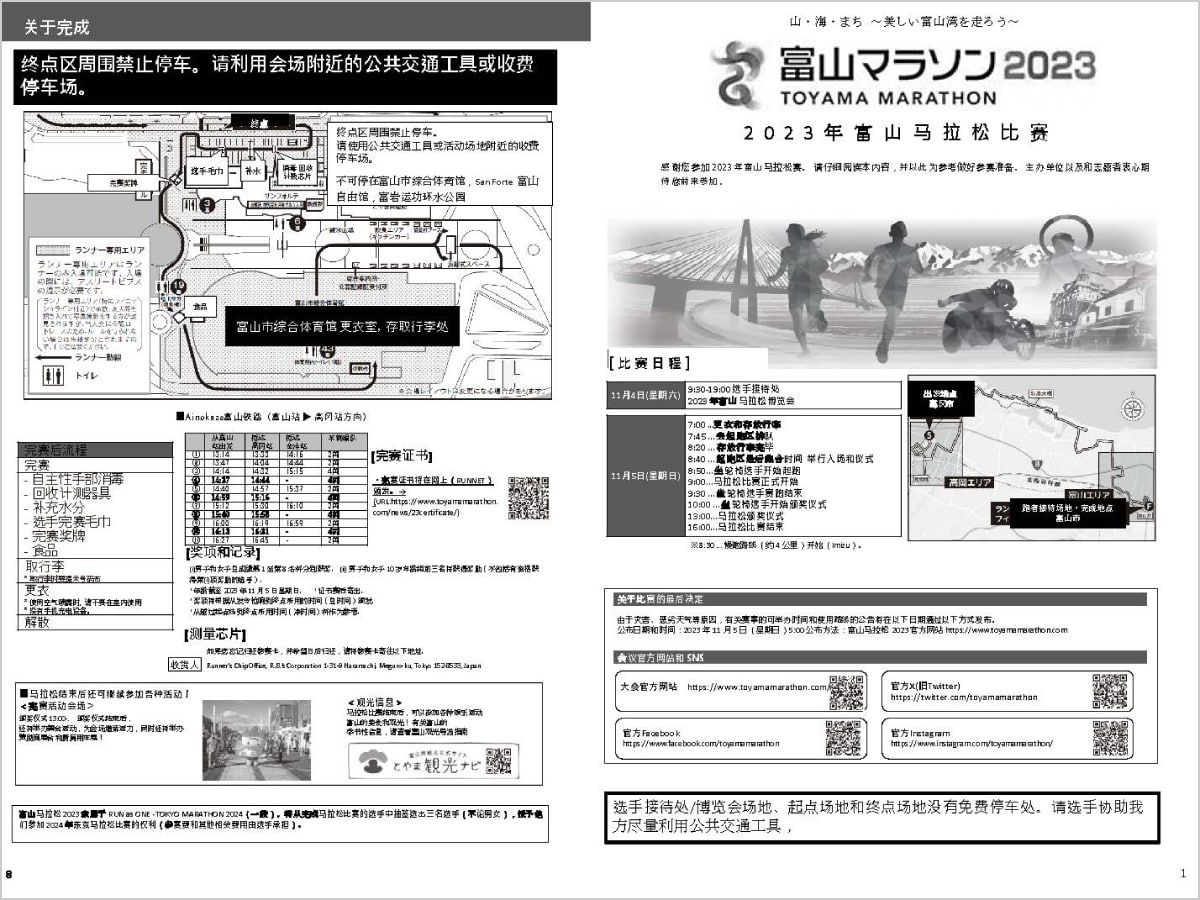 马拉松比赛 (簡体中文)<