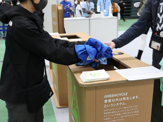 不要な衣類のリサイクル
